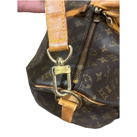 Louis Vuitton Authentic Duffle Brown Canvas Leather - Picture 6 of 16